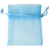 ETM Bag Organza con Tirante 8 x 10 Cm Sacchetto Portaconfetti Cielo 12 Pz