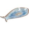 Ad Trend Vassoio Pesce Melamina 11 x 22 Cm Ass. Grigio Blu 1 Pz