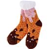Ad Trend Calze Natale Sherpa Antiscivolo Ass. Mis. 35 / 40 Marrone 1 Pz