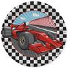 Big Party Piattini in Cartone D 18 Cm Formula 1 Party Rosso Nero Cf 8 Pz