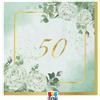 Big Party Piatti 50 Anni Eucalipto D 20 Cm Cf 6 Pz