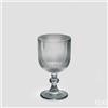 EDG Enzo De Gasperi Bicchiere Righe Calice H 14 Cm D 8 Cm Colore Grigio 6 Pz