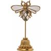 ARPIMEX Scarabeo Resina su Base 15,5 x 9 x 26,5 Cm Gold