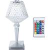 L'Arcolaio Lampada Diamante New D 12 Cm H 25 Cm