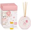 Cupido&Co. Diffusore Orsetto con Palloncini Rosa H 90 Cm 50 Ml con Scatola