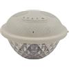 L'Arcolaio Lampada Musicale Diamond Multilight 18 x 18 x 13,5 Cm Bianco