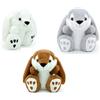 De.car2 Peluche Coniglio Bunny Piedone H 20 Cm 3 Colori Ass. 1 Pz