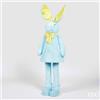 EDG Enzo De Gasperi Decoro Peluche Coniglio Dance H 155 Cm D 40 Cm Light Blue
