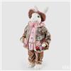 EDG Enzo De Gasperi Decoro Coniglio Dandy H 51 Cm Brown