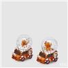 EDG Enzo De Gasperi Sfera Acqua Natale Biscotto Marzapane H 7 Cm D 4,5 Cm Ass. Multicolor 1 Pz