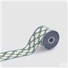 EDG Enzo De Gasperi Nastro Festoni di Natale H 65 Mm L 10 Mt White Green