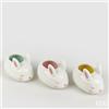 EDG Enzo De Gasperi Vaso Coniglio H 9 Cm L 13 Cm L 8 Cm Ass. Multicolor 1 Pz