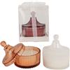 ETM Scatola Box con Candela D 10,5 Cm H 12 Cm Ass. 1 Pz