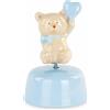 Cupido&Co. Orsetto Carillon H 140 Mm Azzurro con Scatola