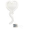 Vimin Box Cuore Palloncino Led Acrilico H 42 Cm L 23 Cm L 1,5 Cm
