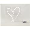 Vimin Box Cuore Led Stilizzato in Box Acrilico