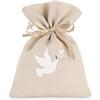 Cupido&Co. Sacchetto Cresima 100 x 140 Mm Beige 12 Pz