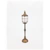 Vimin Box Lampioncino Semplice Portacandela D 17,5 Cm H 81 Cm Oro
