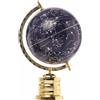 ARPIMEX Mappamondo D 20 Cm H 34 Cm Gold Blue Marine