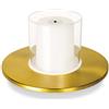 WD LifeStyle Lampada da Tavolo Ricaricabile Lounge Gold