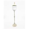 Vimin Box Lampioncino Semplice Portacandela D 19,5 Cm H 97 Cm Bianco