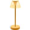 WD LifeStyle Lampada Diner H 34 Cm D 12,5 Cm Colore Senape