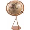 ARPIMEX Mappamondo D 20 Cm H 39 Cm Marrone