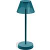 WD LifeStyle Lampada Diner H 34 Cm D 12,5 Cm Colore Petrolio