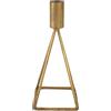 Vimin Box Portastick Moderno H 16,5 Cm L 7 Cm L 7 Cm Base Triangolo Oro