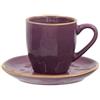ROSE & TULIPANI Concerto Malva Tazza Caffè con Piattino