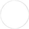 Vimin Box Anello Metallo D 30 Cm Bianco