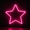 EDG Enzo De Gasperi NeonLed Stella di Natale Double Face D 60 Cm 240 Led Pink