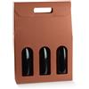 Scotton Scatola 3 Bottiglie 270 x 90 x 385 Mm Seta Corten 5 Pz
