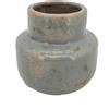 Vimin Box Vaso Bombato con Collo D 16,5 Cm Grigio