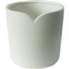 Vimin Box Vaso Caspò Bordo a Forma di Cuore D 13,5 Cm H 12,5 Cm Bianco