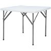Moia Greenwood Tavolo Catering Quadrato Bianco 88×88 cm