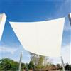 Moia Greenwood Vela Ombreggiante Quadrata Ecrù Poliestere 3×3