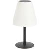 Bizzotto Lampada Tavolo Solar Led H 36 Cm Nero