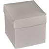 ARPIMEX Scatola Portaconfetti 8 x 8 x 8 CM Bianca 10 Pz