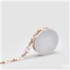EDG Enzo De Gasperi Nastro Natale Renne H 2,5 Cm 20 Mt White Red