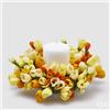 EDG Enzo De Gasperi Portacandela Corona Crocus-Mix D 21 Cm Int. 8 Cm Giallo Arancione