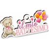 ETM Party Il Mio Battesimo 6,5 Cm Rosa 12 Pz