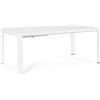 Bizzotto Tavolo Allungabile Kiplin 100 x 180 / 240 Cm Bianco