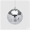 EDG Enzo De Gasperi Addobbo Natale Palla Specchio D 10 Cm Silver 1 Pz