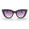 OKKIA Occhiale da Sole Premontato Gatto Big Frame Mod. Claudia Black