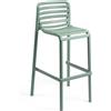 Nardi Sgabello Doga Stool Menta Impilabile