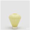EDG Enzo De Gasperi Vaso Diamante H 20 Cm D 17 Cm Vetro Light Yellow