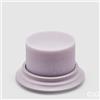 EDG Enzo De Gasperi Candela Dorica con Piatto H 10 Cm D 15 Cm Lavender