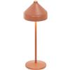 Zafferano Amelie Lampada da Tavolo D 120 Mm H 340 Mm Terracotta