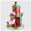 EDG Enzo De Gasperi Base per Pino Albero di Natale Elfo Cuoco H 59 Cm 45 x 45 Cm Green Red